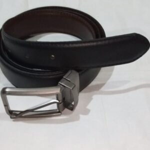 Dress Dual Color Genuine Cow Leather Belt Color
