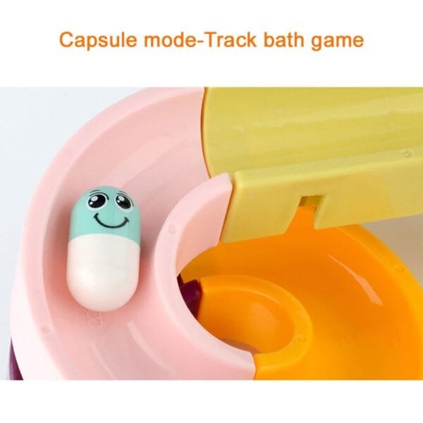 Bath Time Ball Track Water Play 24 pieces | Kids Bath Toys Wall Suction Cup Marble Race Run Track Bathroom Bathtub Baby Play Water Games Toy Kit for Boys Girls - Image 13
