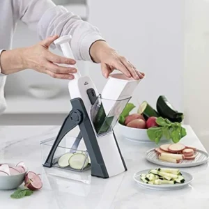 5 in 1 Mandoline Vegetable Slicer Food Chopper, Vegetable Cutter, Quick Fruit Dicer (Random color)