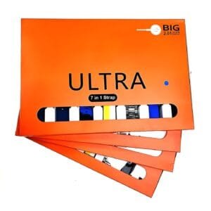 The Ultra 7 in 1 Smart Watch | 7in1 Ultra Smart Watch With 7 Straps for Men and women (Random Color)