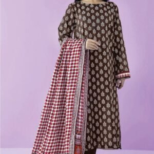 3 PIECES UNSTITCH ORIENT KHADDAR (Design 9)