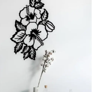 Flower Wooden Wall Decoration