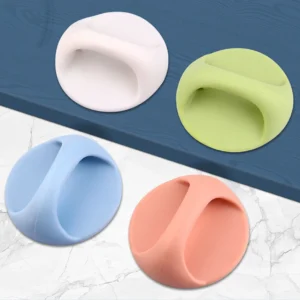 Door Handles Multi-Purpose Round Self Adhesive Instant Sticker Plastic Cabinet/Drawer Handle
