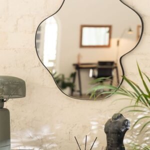Acrylic Sliver Mirror Irregular Wall Bathroom Sticker