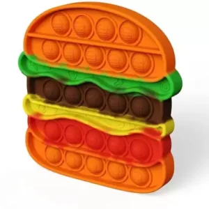 Pop It fidget toy Burger Shape Pop Fidget Stress Toys