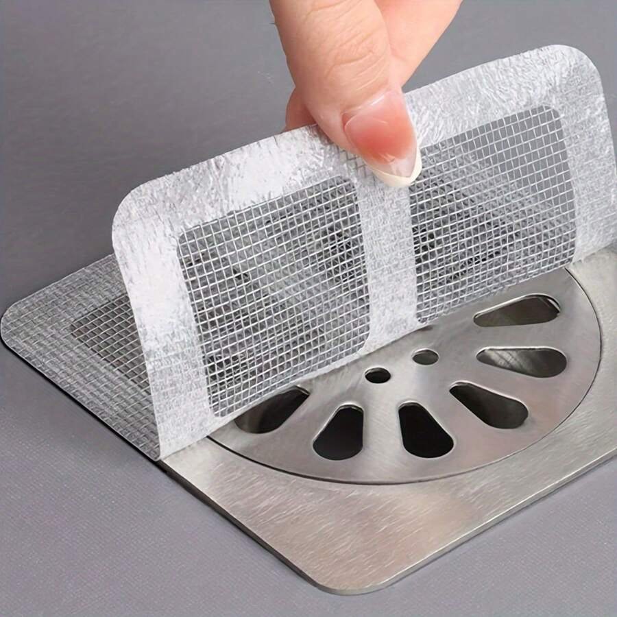 Multifunctional Sticker Drainer Netfor bathroom, kitchen etc | Window Screen Repair Patches for Door Window Screen Covering up Holes DIY Repairment - Image 2