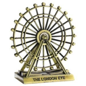 Creative Metallic London Eye Wheel Ornament (Rotating wheel)