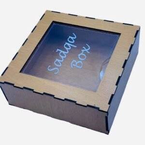 صدقہ Wooden Coin box