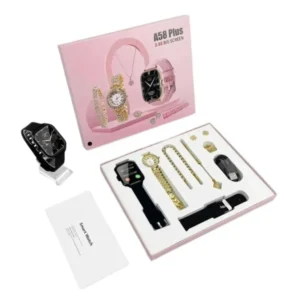 Smartwatch for Women, 6 in 1 A58 Plus - New Arrival (Random Color)