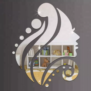 Wall Mirror Frameless Face Design Makeup Mirror