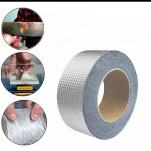 Silver Waterproof Tape Adhesive Duct Tape For Repair Roof (Size: 1 Meter)