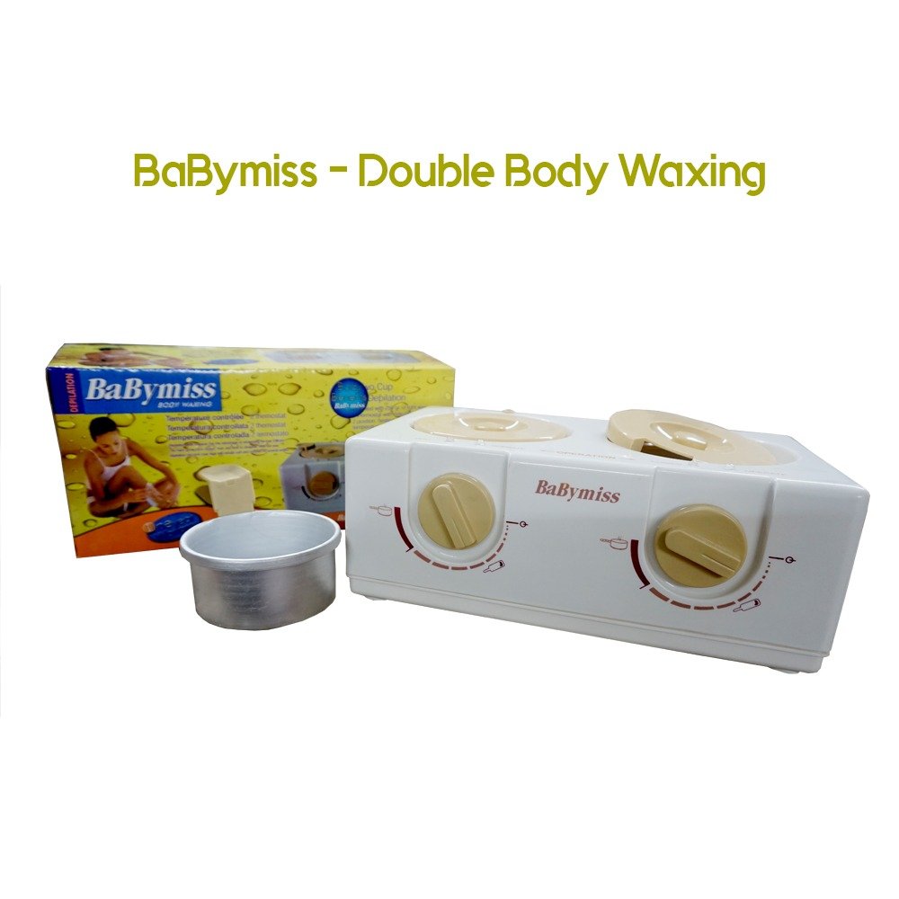 Baby miss Double Wax Warmer Electric Wax Warmer Professional Machine for Hair Removal.