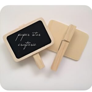 Wooden Chalkboard Packet (12 Pcs)