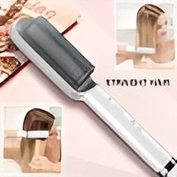 Hair Straightener Hair Brush | brush straightener | Hair styling | Hair Beauty Tool | Straight , curl different styling hair Brush | Random color. - Image 4