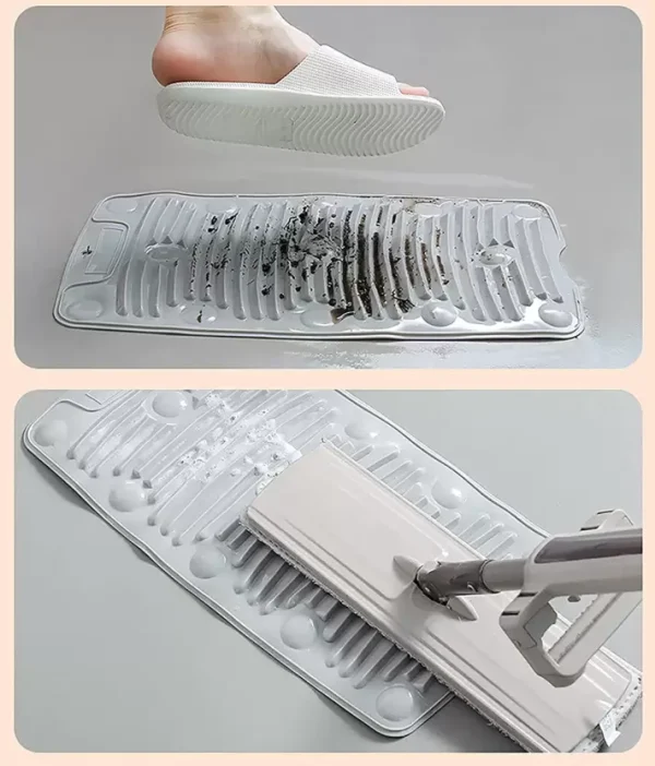 Multipurpose Rollable Foldable Portable Silicone Antislip Mini Travelling Housing Washing Cleaning Laundry Pad Board Mat for Shoe Clothes Mop (Random color) - Image 6