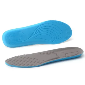 【Footprint】 Sports Elastic Memory Silicone Gel Insoles Shoe Inserts Breathable Shoes Pad - 1 Pair