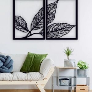 Leaf Wall Decoration | Office Wall Art | Exclusively Finish | Fashionable Design | Beautiful Artwork |Ready to Hang