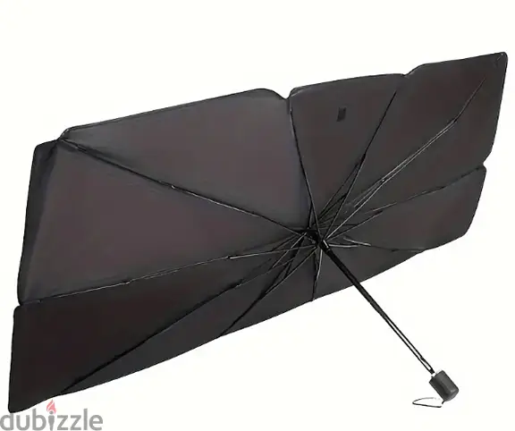 Car Umbrella Sunshade Car Windshield Sun Shade Umbrella, Sun Visor Protector, Foldable Front Window Sunshade Umbrella, Heat Insulation Protection - Image 6