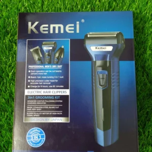 Kemei 3 in 1 Multifunction trimmer and shaver for Men