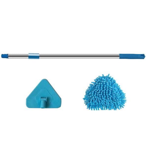 Adjustable Mini Duster | 180 Degree Flexible Triangle Mop (Random colors) - Image 2