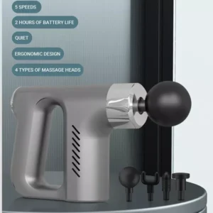 Massager gun Massage Gun Deep Tissue Muscle Percussion Handheld facial massage(Random Color)