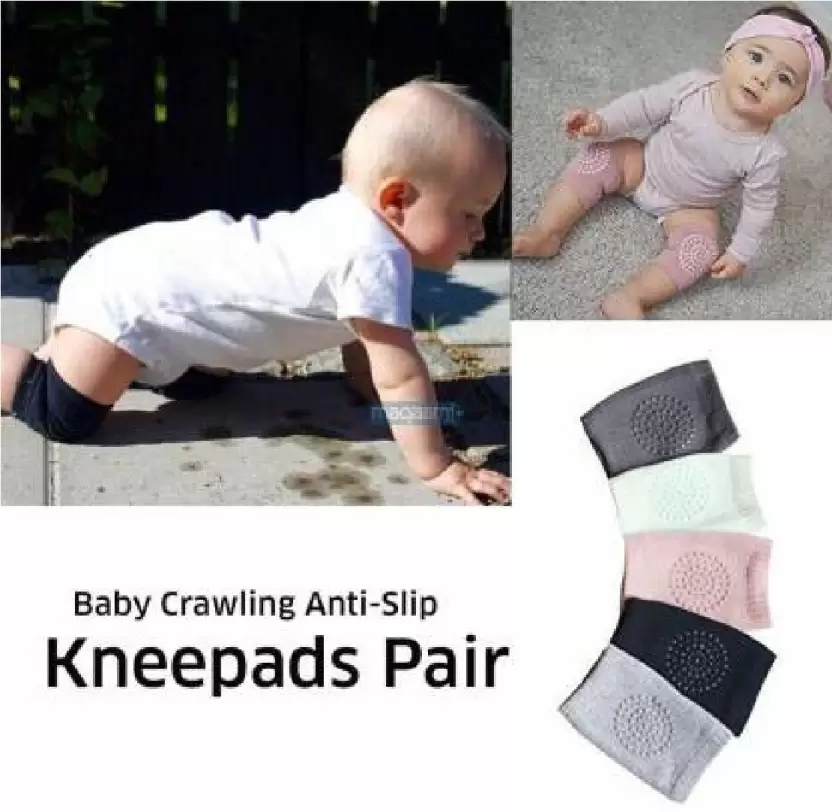 Knee Pads for baby / Baby KneePad for Crawling / Adjustable Knee Pad For Baby / Baby Kneepads Protector, / Knee Pads for baby / Babies Kneepads Crawling Safety Protector baby knee and elbow pads for crawling (Random Color) - Image 7