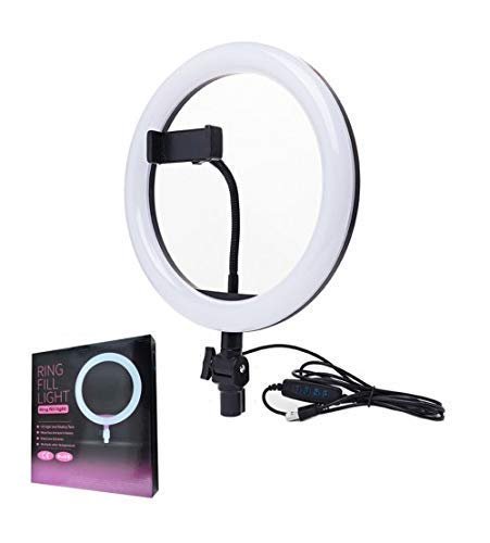 26Cm LED Ring Light for Camera, Phone tiktok YouTube Video Shooting and Makeup, 26Cm Ring Light
