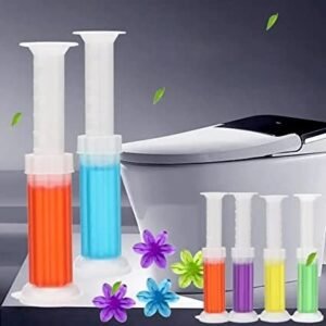Toilet Cleaning Stamp Gel Toilet Injection Gel Flower  Bathroom Cleaner Toilet Gel (random color)