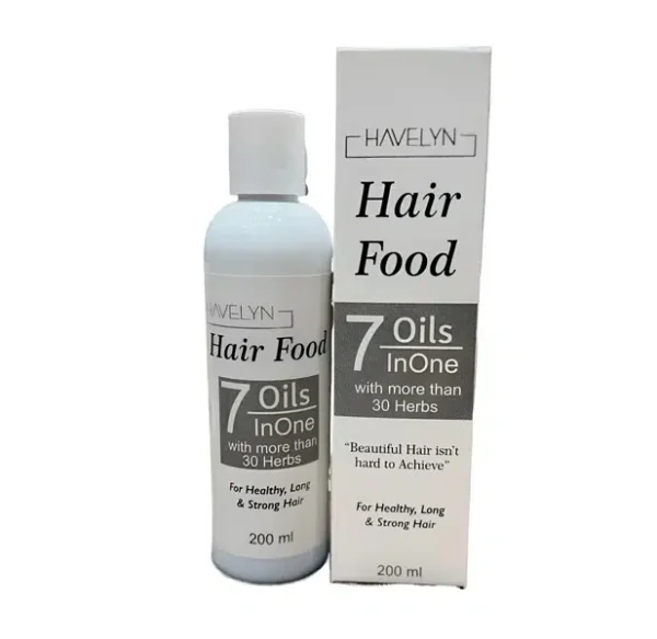 Hair Care Deal Havelyn Hair Food Oil | Derma Roller 540 Titanium Needle | Anti-greying Hair Serum , Drakkar Hair Capped Bottle Organic Ganoderma for Men & Women - Image 4