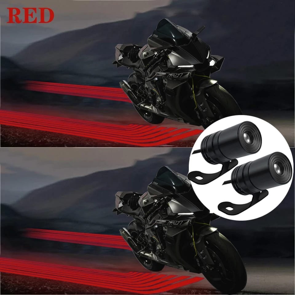 2PCS Motorcycle & Car Welcome Light Door Courtesy Lights With Projector Led Carpet Underglow For Car Motorcycle Light and car - Image 3