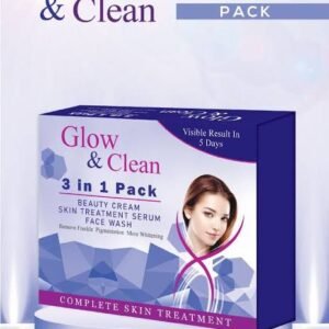 Glow and clean 3 in1 skin treatment kit