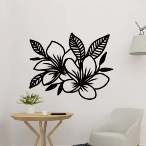 Flowers Wall decorations MDF Wood material