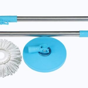 360 Degree Mop Spin Cleaning Stainless Steel Rod Set