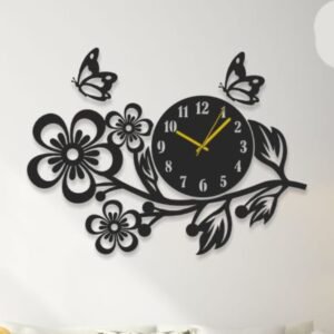 Beautiful design Wall clock wooden material
