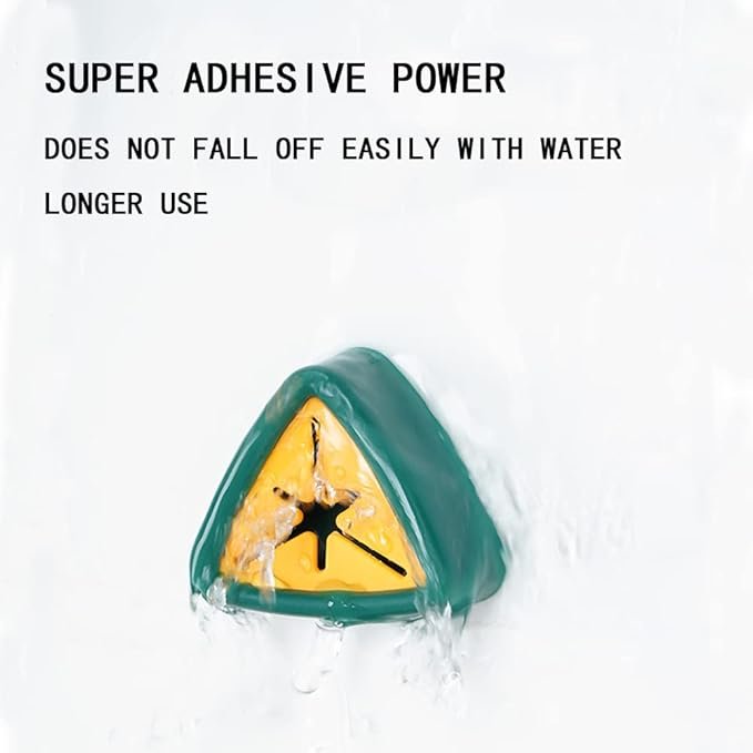 (Pack of 4) Towel And Rag Storage Plug Punch Free Towel Plug Holder Kitchen Bathroom Triangle Towel Plug Holder/ Bathroom Organizer Self Adhesive Wall Mount Push in Hook (Random color) - Image 8