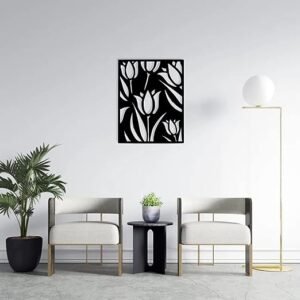 Flower wooden decoration MDF Wood materia