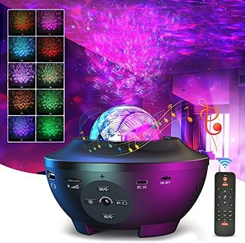 Galaxy Star Projector Lamp Led Universe | Galaxy Star light Projector. (Double Speaker) - Image 5