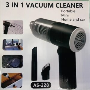 AS- 228  3 In 1 Portable Vacuum Cleaner, Vacuum For Car – Vacuum For Home – Duster
