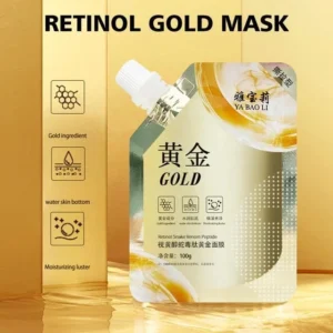 Retinol Snake Venom Peptide Gold Mask Moisturizing Anti-aging Anti-wrinkle Brightening Oil Control Mask Skin Care 100ml