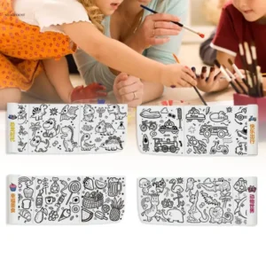 Colouring Drawing Roll Stickers. (60" Inches)