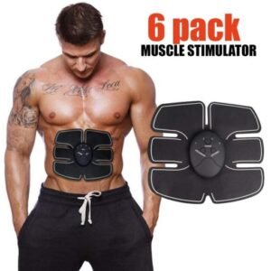 Electric Muscle Toner EMS Machine Wireless Toning Belt 6 Six Pack Abs Fat Burne