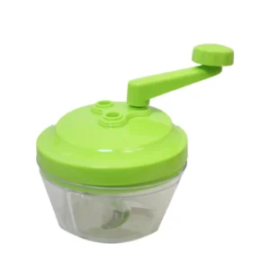 Multi Function Mini Hand Crank Food Processor 3 Blades