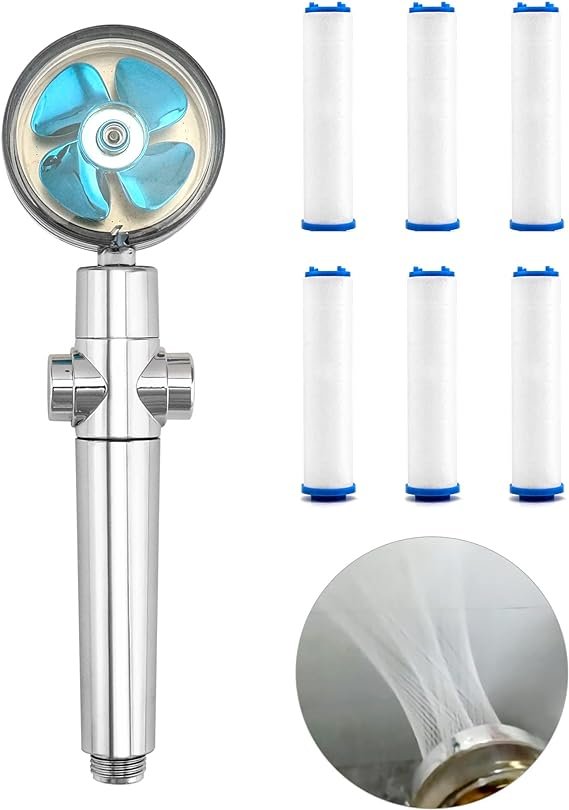 High Pressure Shower Heads Turbo Spa Massage Shower Head | Pressurized Shower Head Turbine Shower - Image 5