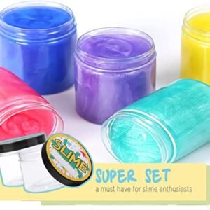 Super slime 200ml Pack of Six Colors
