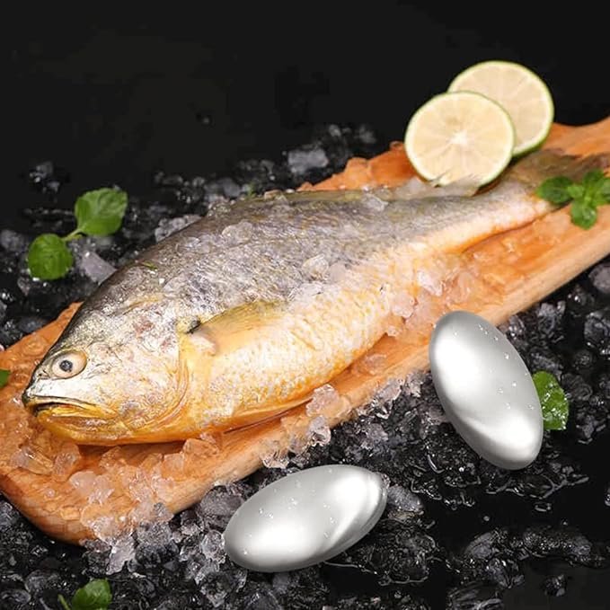 Odor removing steel soap bar with stand and box | soap for lazy people | Odor Remover Bar Deodorant Metal Soap Stainless Steel Soap Bar Eliminating Smell Like Onion, Garlic or Fish and Holder Dishes for Kitchen - Image 5