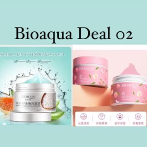 Bioaqua Rice Gel and Peach Gel Extract Acid Exfoliating Face Gel Cream (140g)