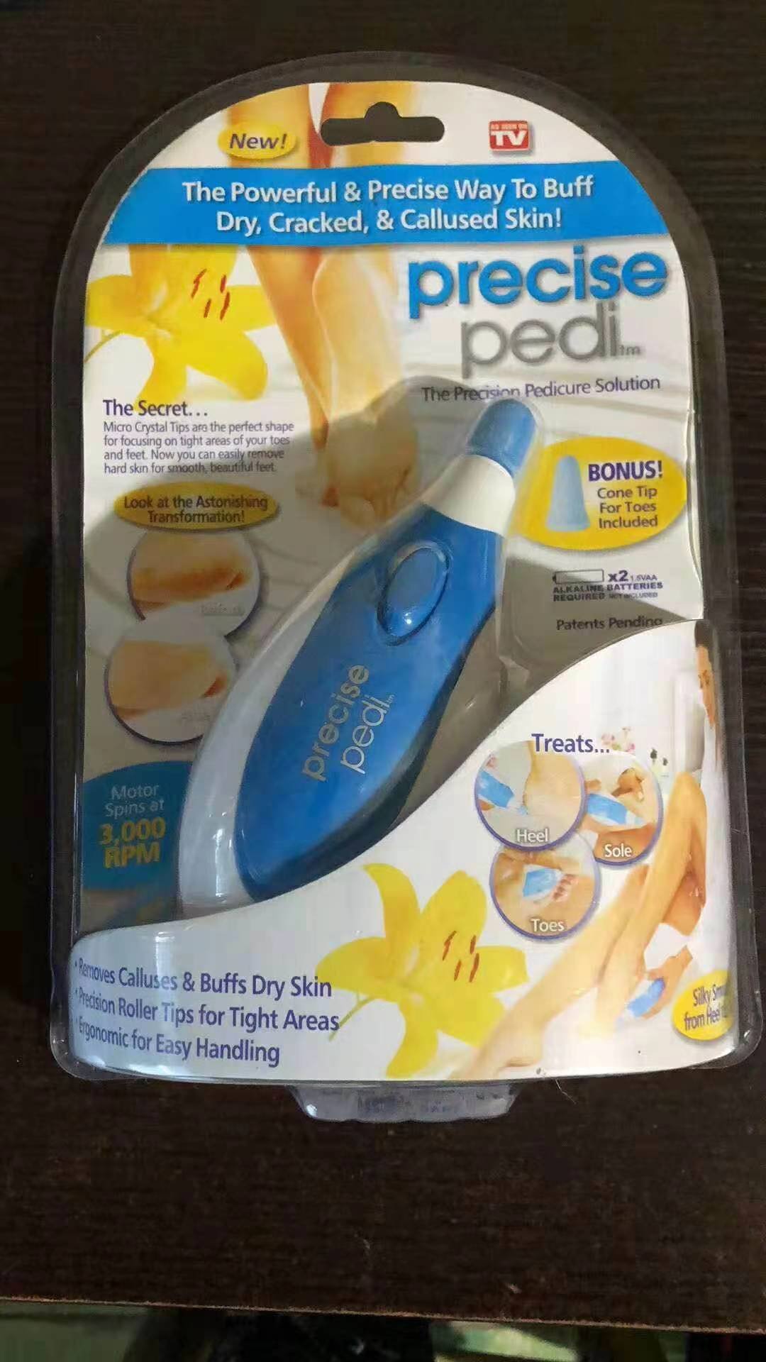 Precise Pedi - Electric Callus Remover Foot File, Cordless. - Image 5