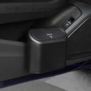 Car Dustbin with Hanging Clip Garbage Dust Case Storage Box