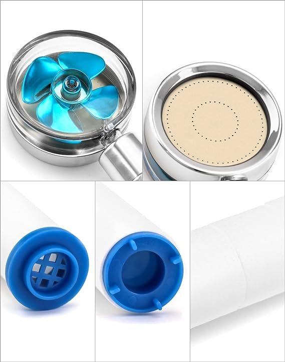 High Pressure Shower Heads Turbo Spa Massage Shower Head | Pressurized Shower Head Turbine Shower - Image 4