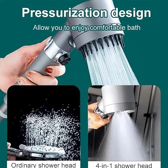 3 Modes Shower Head High Pressure Shower head | Multifunctional Massage Shower, Handheld Shower Head with Filter | Faucet Tap for Bathroom, Bath Home - Image 6
